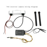 Skydroid T12 Remote Control Image Transmission Data Transmission Camera Plant Protection Machine UAV Agriculture 20km Wind Facin